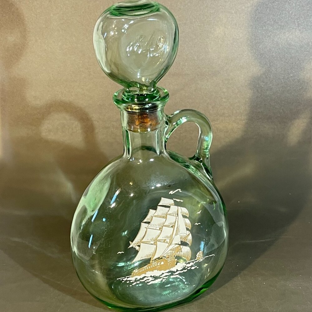Old Fitzgerald Flagship Bourbon Collectible Decanter from the 1960’s (1312)